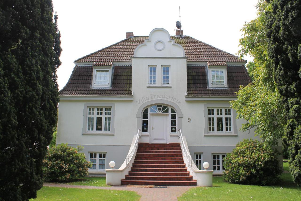 Villa Friedericia, Wohnung 3-Hochparterre Links Wyk auf Föhr Buitenkant foto