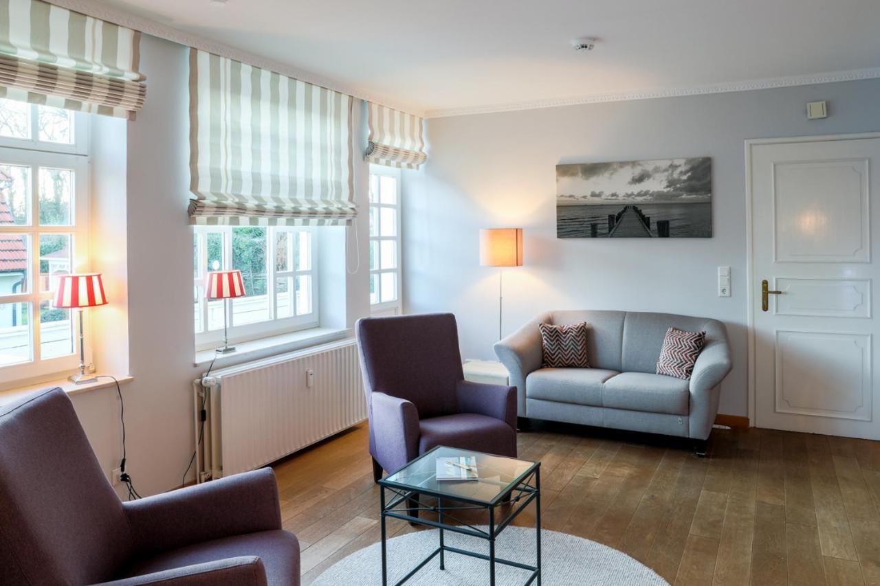 Villa Friedericia, Wohnung 3-Hochparterre Links Wyk auf Föhr Buitenkant foto