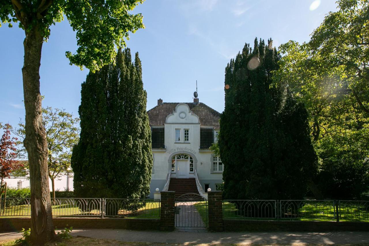 Villa Friedericia, Wohnung 3-Hochparterre Links Wyk auf Föhr Buitenkant foto
