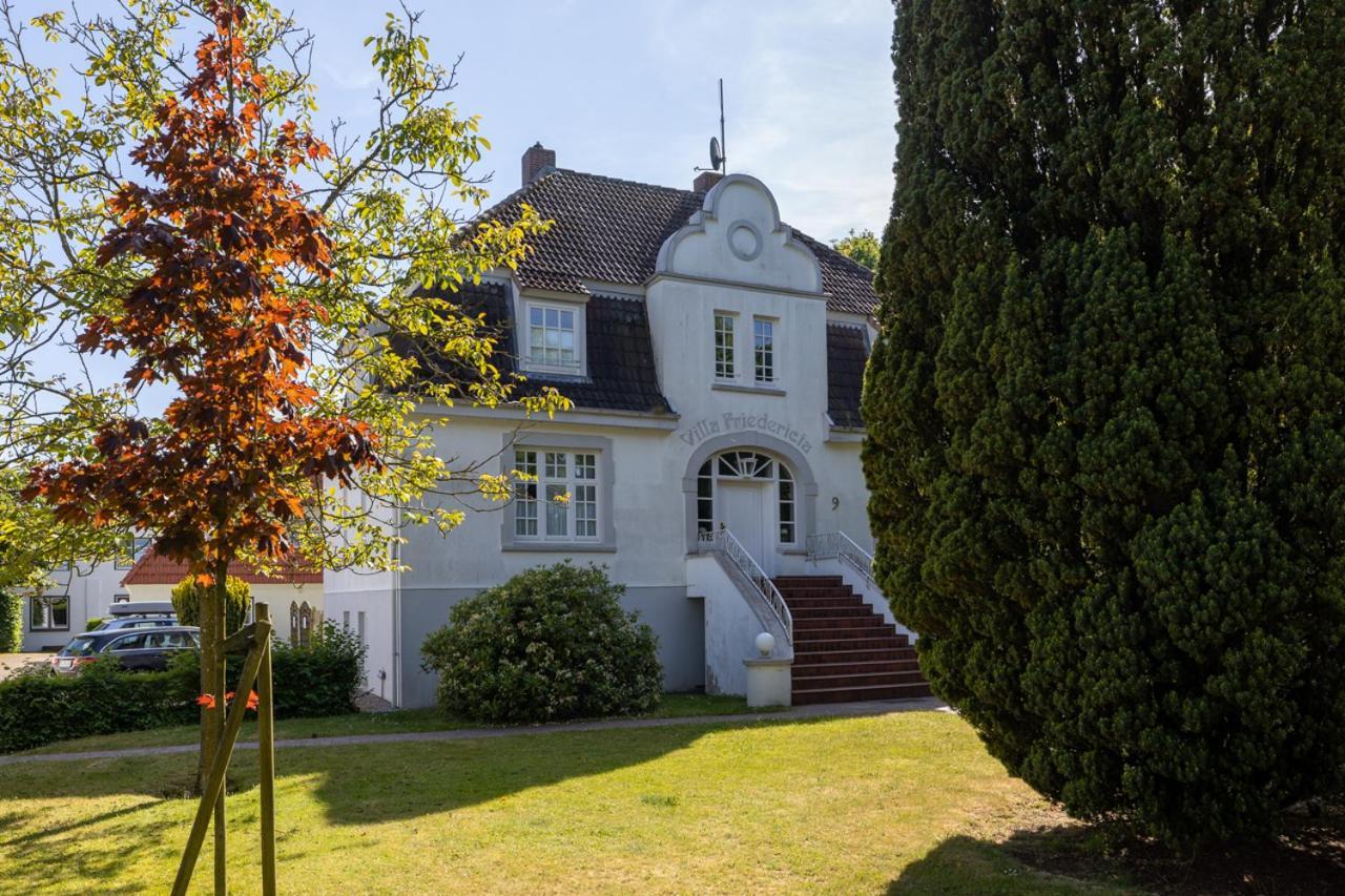 Villa Friedericia, Wohnung 3-Hochparterre Links Wyk auf Föhr Buitenkant foto